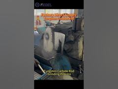 Proces szlifowania prętów węglika wolframu