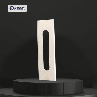 Cementowane na zamówienie stopy węglanu wolframu Włókna chemiczne Włókna szczelinowe Pozycjonowanie ostrza Tkanina Filmowa Cięcia Noż maszyny przemysłowej