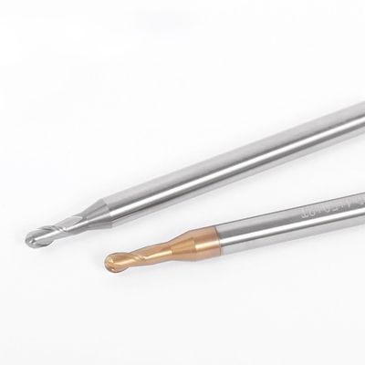 Węglik wolframowy końcowy z długością fluty 2-8 mm, średnicą ramy 4 mm i całkowitą długością 50 mm do precyzyjnego obróbki