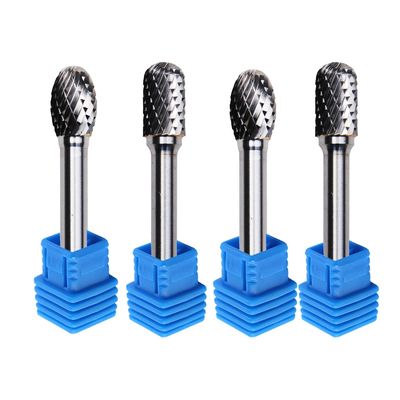 Elastyczny wałek z długim chwytem 1/4 Zestaw obrotowy frez obrotowy z węglików spiekanych typu F Sf