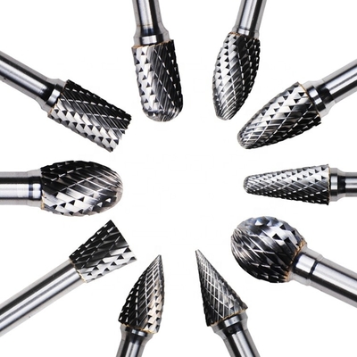 14 obrotowych wierteł do gwoździ z trzpieniem obrotowym z węglików spiekanych o średnicy 3 mm i 6 mm o średnicy 1&quot;