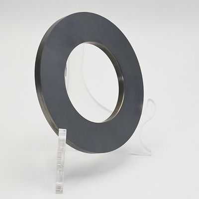 Niestandardowe, cementowane ostrze krążkowe ze stopu węglika wolframu, niecięte, do cięcia folii i tkanin, nóż przemysłowy do cięcia