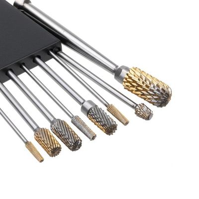 Elastyczny wałek z długim chwytem 1/4 Zestaw obrotowy frez obrotowy z węglików spiekanych typu F Sf