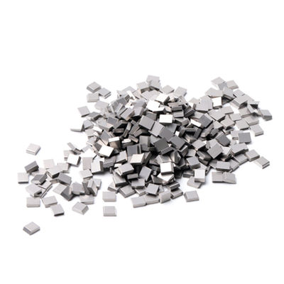 Niestandardowe końcówki lutowane węglem wolframowym o twardości YG8, odporności na kompresję i kształcie kwadratowym do cięcia kamienia