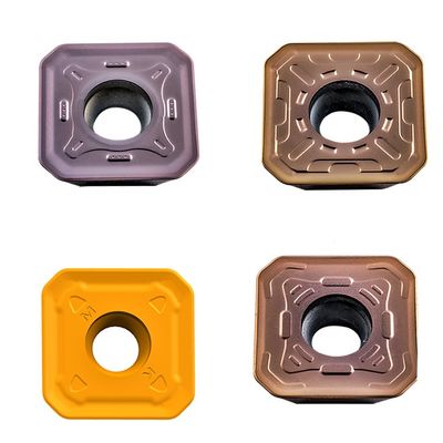 Precyzyjne wkładki frezowania CNC z kątem 20° ± 0,025 Tolerancja i długość 13,308 mm dla wysokiej stabilności