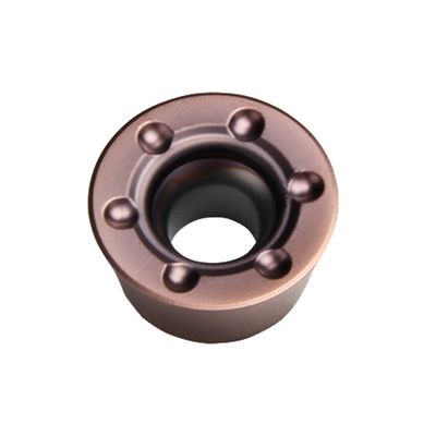 RPMV CNC Insert z materiałem supertwardym i kątem 11° do precyzyjnego obróbki miedzi w produkcji elektronicznej