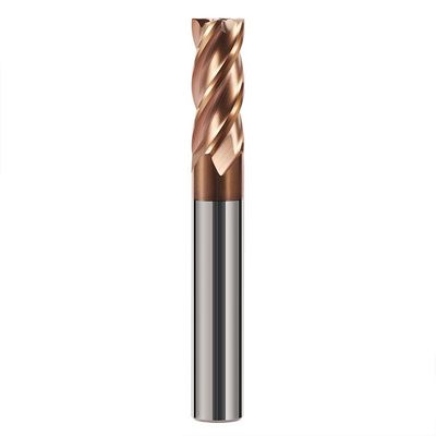 0.6um Wielkość ziarna Tungsten Carbide End Mill z średnicą cięcia 1-20mm i głęboką rowką 55 stopni do obróbki CNC