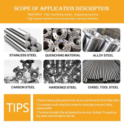 Frez trzpieniowy z węglika spiekanego, 4-ostrzowy, z powłoką nACo4 do obróbki stali nierdzewnej