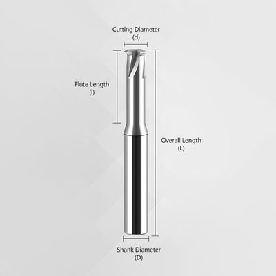 Frez jednowątkowy z pojedynczym zębem do gwintów M2, M3, M4, M6 w MIEDZI, STALI STOPOWEJ, STALI ZWYKŁEJ, ŻELIWO