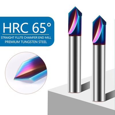 65° 2-ostrzowe narzędzie do fazowania z frezem z węglika spiekanego o kącie 90° do stali nierdzewnej