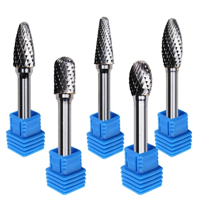3mm 6mm Stal wolframowa Yg8 Obrotowy zadzior do frezu wklęsłego do kuli drewnianej