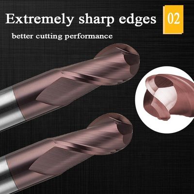 Frez z węglików spiekanych CNC o wysokiej twardości do tokarki CNC